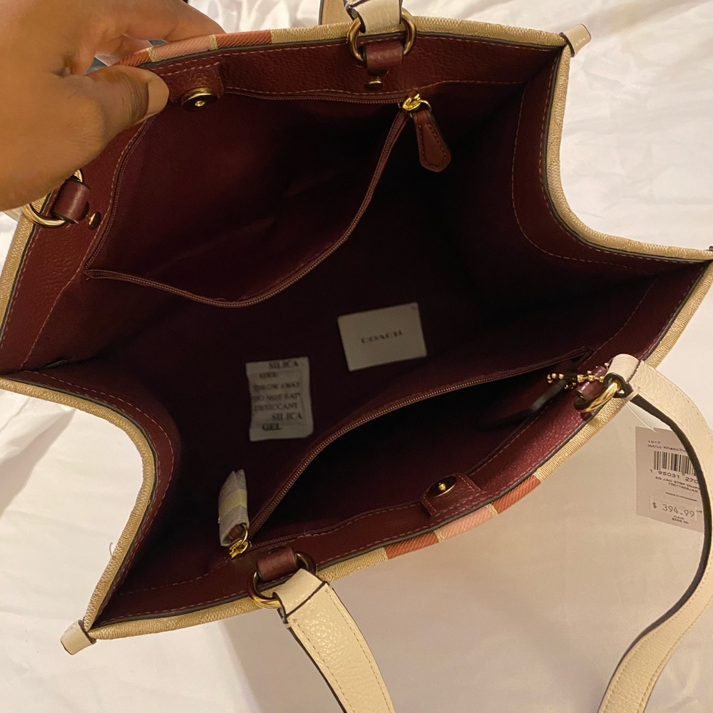 Coach signature khaki tote - Picture 12 of 15